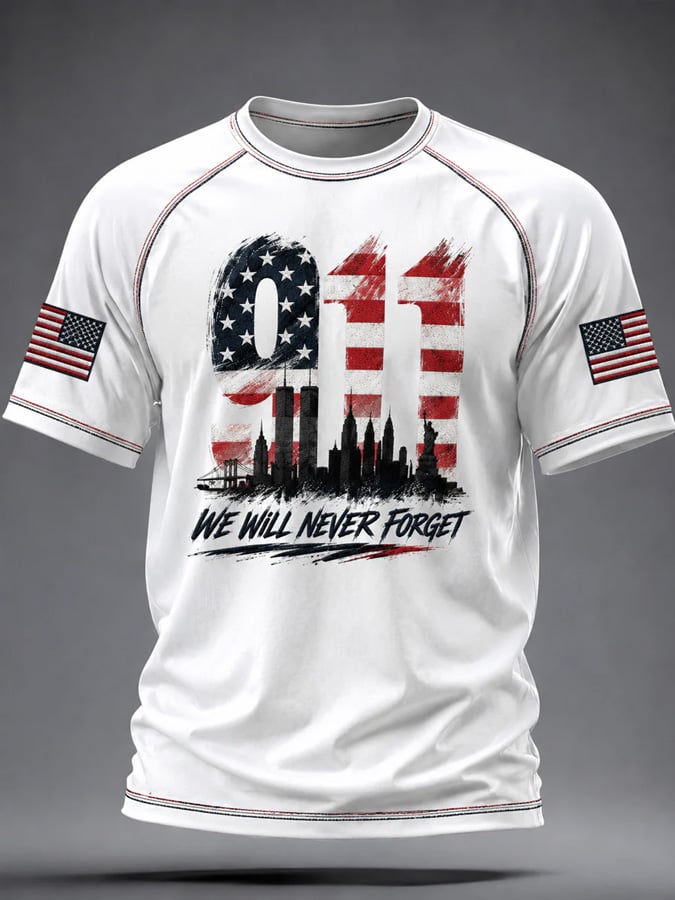 Men's USA 9/11 Memorial Graphic T-Shirt